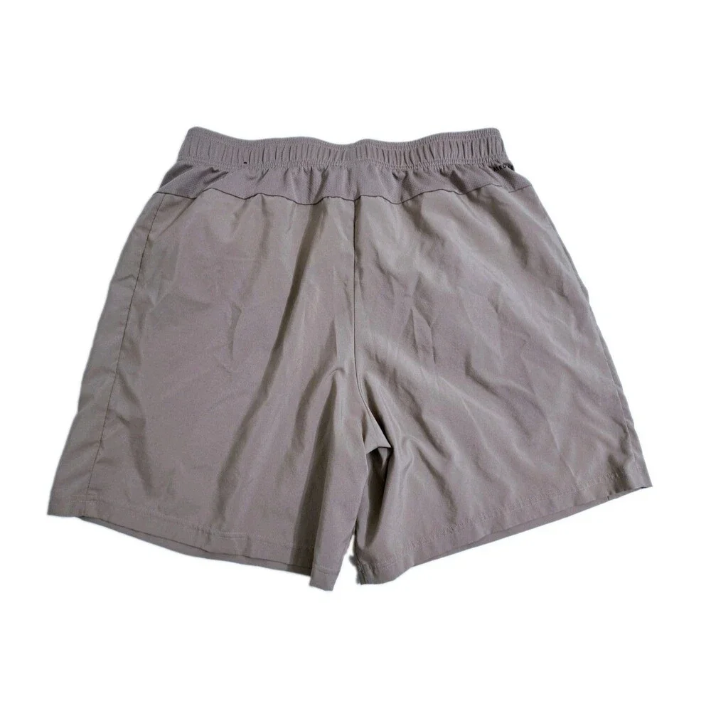 Adidas Aeroready Shorts Men's Large Brown Tan Woven Run Gym Summer Essentials